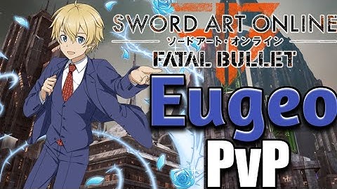 Eugeo Sword Skills Are INSANELY GOOD ON PVP!! | Sword Art Online Fatal Bullet Hero PvP Gameplay