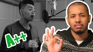 daryl ong thinking out loud ed sheeran cover reaction