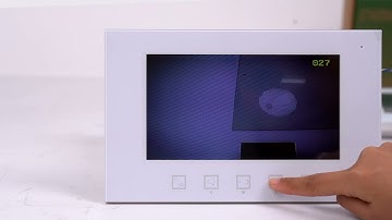 Analog Villa Apartment Visible Doorbell 2 Wire Touch Key Monitor Video Door Phone OSD Intercom CE