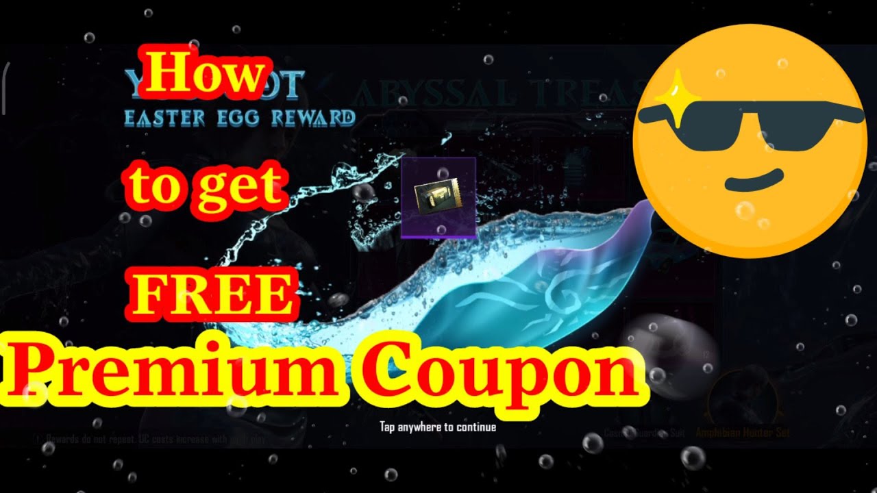 How to get FREE Premium Coupon in BGMI and PUBG Mobile 