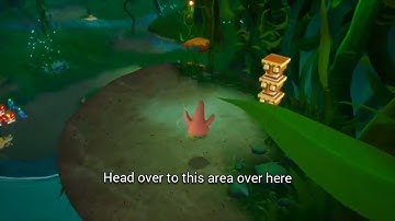 Kelp Cave Puzzle/Kelp Vine Slide Skip (Battle for Bikini Bottom Rehydrated)
