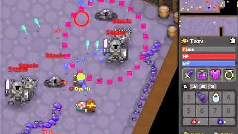 RotMG - Hoster Dies in his own WC! (Epic Fail)