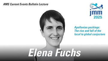 Elena Fuchs "Apollonian Packings: The Rise and Fall of the Local to Global Conjecture"