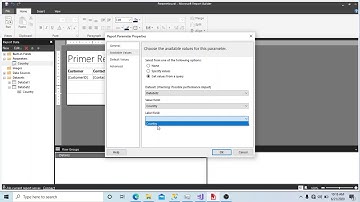 2. Report Builder And Reporting Services Parametros Multiples Valores