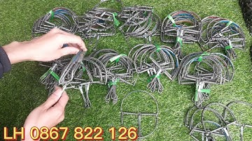 Cạm kẹp bán nguyệt bẫy chuột, bẫy cò vạc giá rẻ
