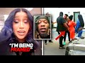 Cardi b breaks down after lapd raids her house  offset warns  sues the system