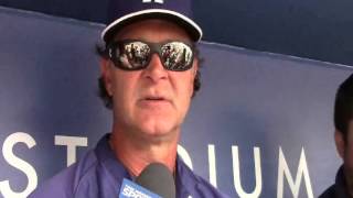 Dodgers Don Mattingly on today's day game vs. Cubs after extra inning game last night.