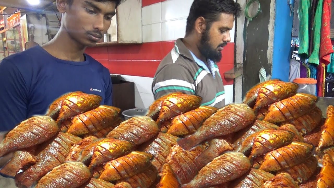 Enjoyed a lot with Churamoni (Tuna) Fish Fry -Banana Fry   Kanyakumari Tamil Nadu Street Food | Indian Food Loves You