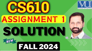 CS610 Assignment 1 Solution Fall 2024 || CS610 Assignment 1 Solved Fall 2024  by Abid Farooq Bhutta.