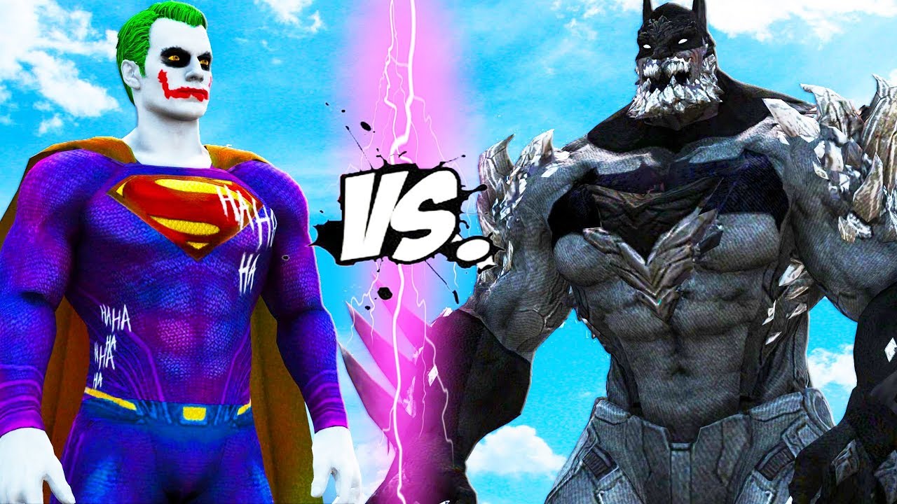 SUPERMAN - JOKER VS BATMAN - DOOMSDAY - YouTube
