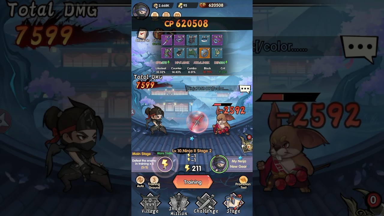 Clicker Ninja: Idle Adventure - Gameplay Part 25