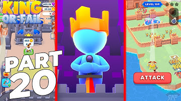 King or Fail - Castle Takeover Walkthrough Gameplay Part 20