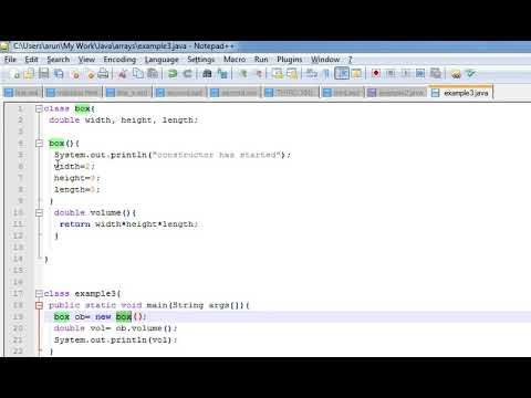 Learn Java in Hindi 23 more on Constructors   YouTube