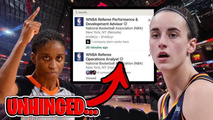 SHOCKING Information PROVES WNBA Referees TARGETED Caitlin Clark &  TERMINATION BEGINS! - YouTube