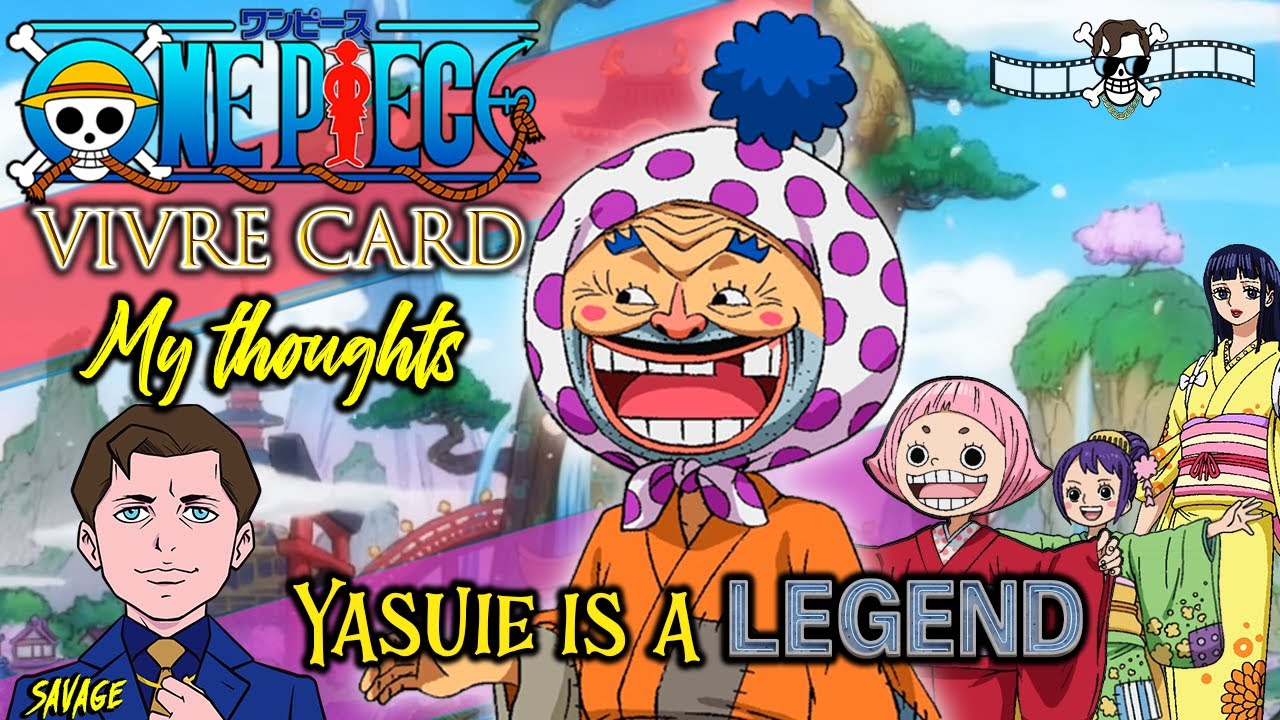 How I Feel About Yasuie S Big Secret Wano Vivre Card Information Reaction Discussion Youtube