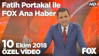 Şehit asker ile sivil işçiye son veda... 10 Ekim 2018 Fatih Portakal ile FOX Ana Haber Resimi