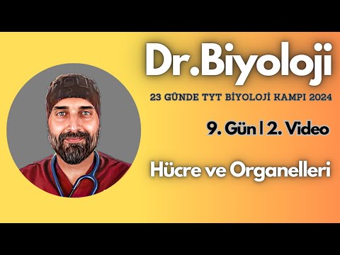 Hücre Organelleri-2 | 23 Günde TYT Biyoloji Kampı yks2024 | 9. Sınıf