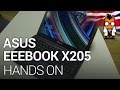 ASUS EeeBook X205 Hands On -  $199 Netbook unveiled at IFA 2014