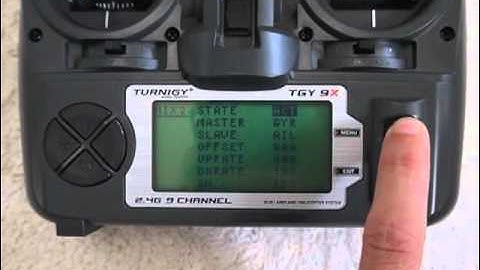 Turnigy 9x - Flaperons using 3 position switch