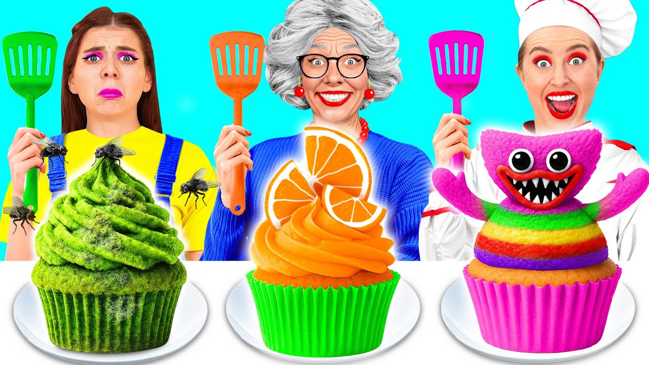 Кулинарный Челлендж: Я против Бабушки | Забавная Кулинарная Битва от Crazy DO