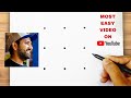 3x3 dots turns into rohit sharma drawing  mumbai indians ipl rohit sharma