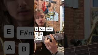 Fundamental Friday Vol 5 Key of E Major. #guitartok #guitarlesson #keyofE