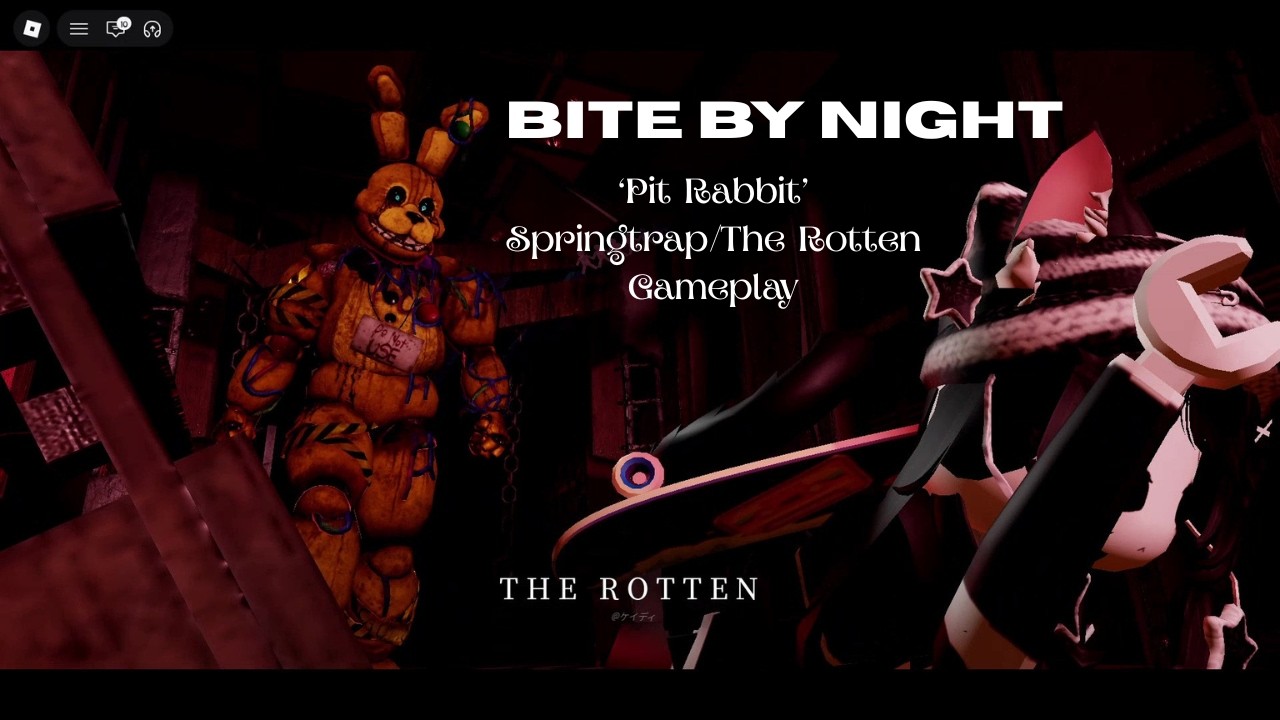Bite By Night: 'Pit Rabbit' Springtrap/The Rotten Gameplay - YouTube