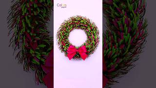 Paper Wreath For Christmasdiy Christmas Decorations Ideas