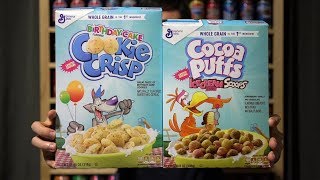 CTC Review #159 - Birthday Cake Cookie Crisp vs. Ice Cream Scoops Cocoa Puffs