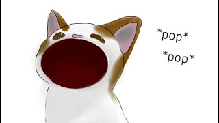 Popping News: Pop Cat and Turtle Cause Earthquake //Meme//