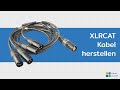 Diy  xlrcat kabel herstellen