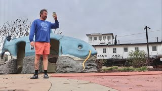 Dreary Iowa Day At Mississippi Riverboat Museum & Dubuque Aquarium  River Otters / St Luke’s Church