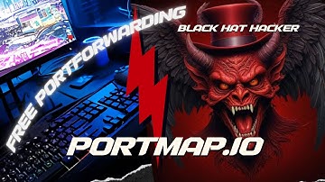 Lifetime Free Port Forwarding Without  Router #Portmap.io (remote access trojan) #freeportforwarding