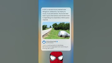 The Abandoned Cement Truck That Became a Landmark (The Winganon Space Capsule)