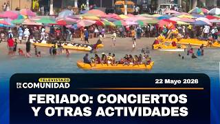 Feriado: Los balnearios se preparan con conciertos y actividades | Televistazo Comunidad Guayaquil