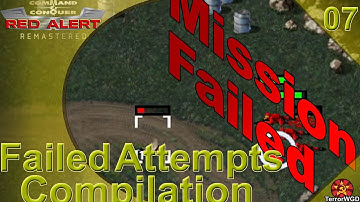 Command & Conquer Red Alert 1 Remastered│Failed Attempts│Compilation #7