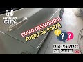 Honda city Desmontando o forro de porta