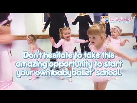 Become a babyballet® franchise owner and spread the magic to pre-schoolers in your area!