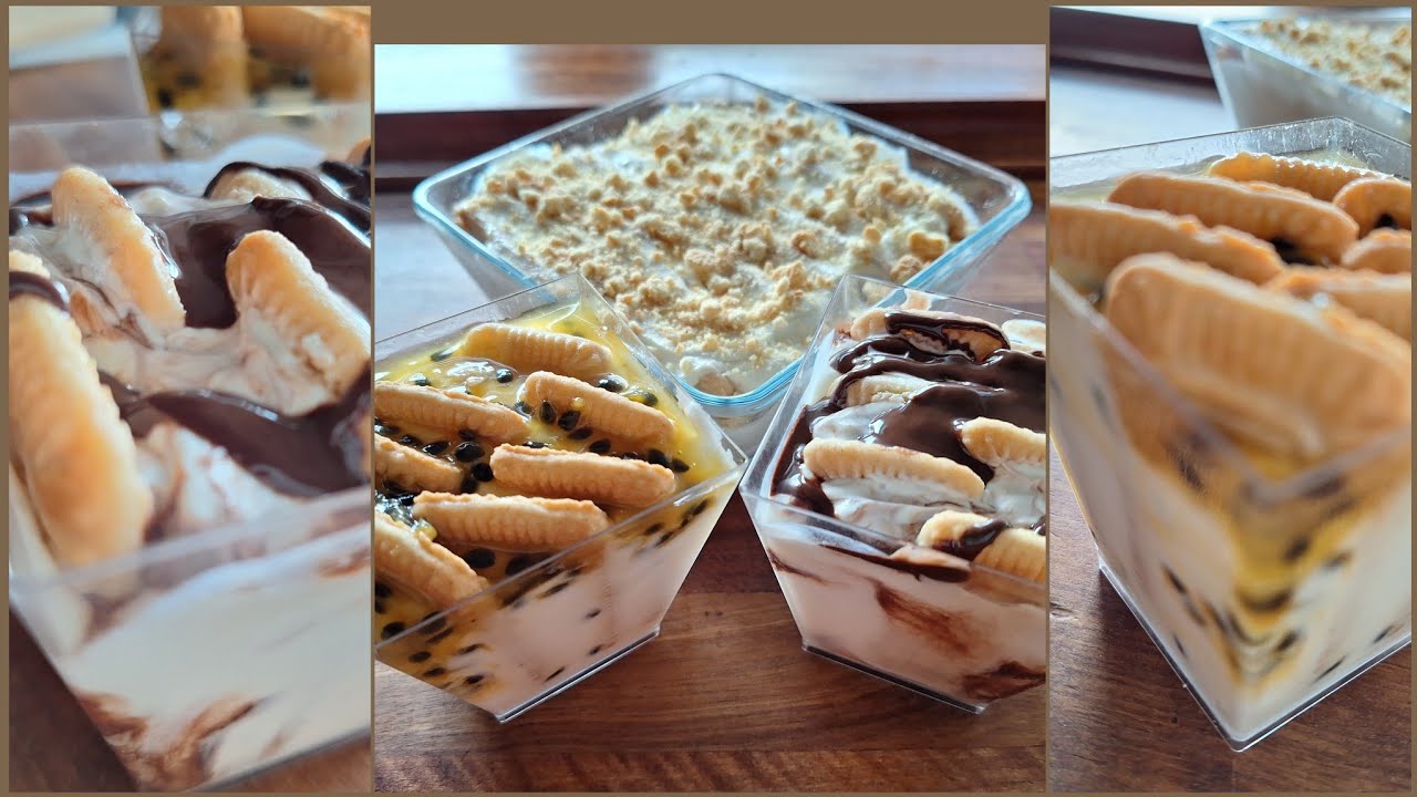 تحلية 🌙بالبسكويت والياغورت  لذة وقوام خيالي✨️