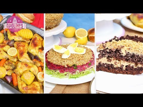 50 წუთში, მთელი ოჯახისთვის ჩემი დღევანდელი მენიუ - სადილი, სალათი, ნამცხვარი