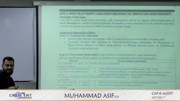 CAF 8 Sir Asif Lecture 17