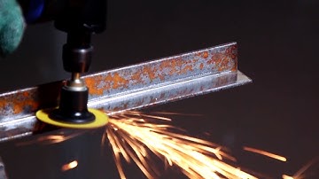 How to remove rust from metal with the Norton Mini Angle Grinder