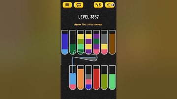 Water sort puzzle level 3857