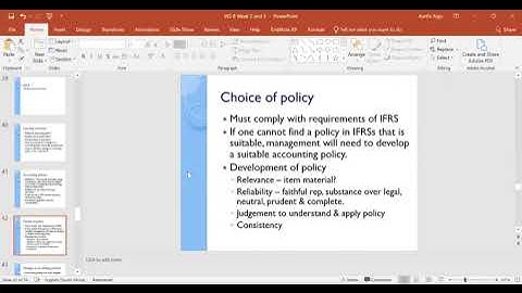 Changes in accounting policies Introduction & Example 1 & 2