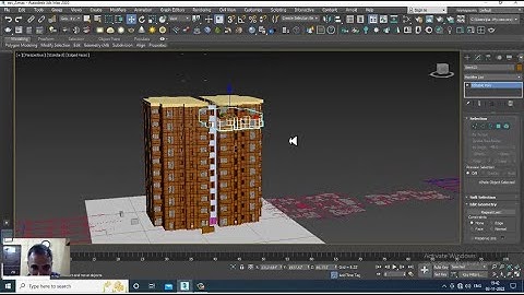3DsMax Tutorials, Learn 3D Modeling  an Exterior using AutoCad Plan from Scratch in 3Dsmax. Part 11