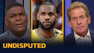 LeBron James the Lakers closer? Video trends of King James missing clutch shots | NBA | UNDISPUTED