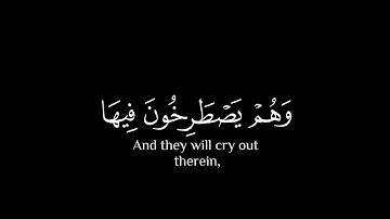 كروما قرءان كريم شاشة سوداء ۝تلاوة من سورة فاطر ۝ القارىء محمد اللحيدان