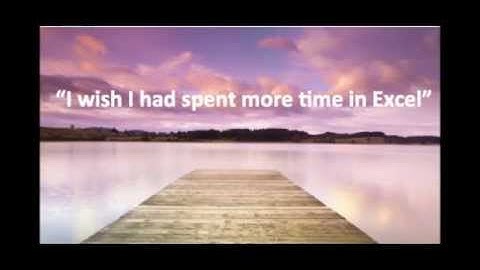 I Wish I Could Spend More Time in Excel (said no Finance Director ever)