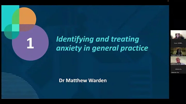 Identifying and treating anxiety in general practice (15 May 2024)