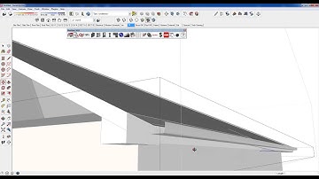 Changing eave overhangs in Plusspec using Sketchup